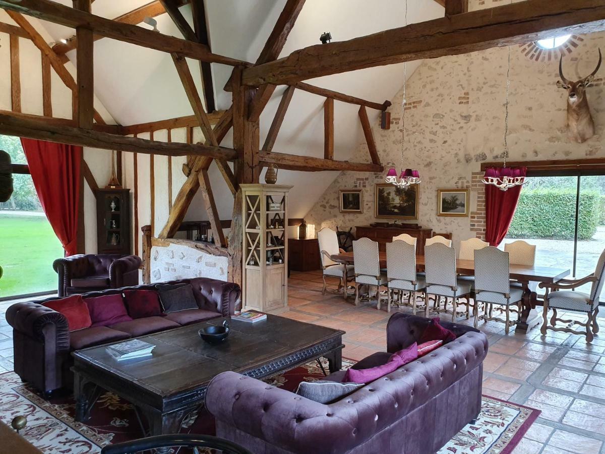 Domaine De Grand-Pas Villa Vernou-en-Sologne Bagian luar foto